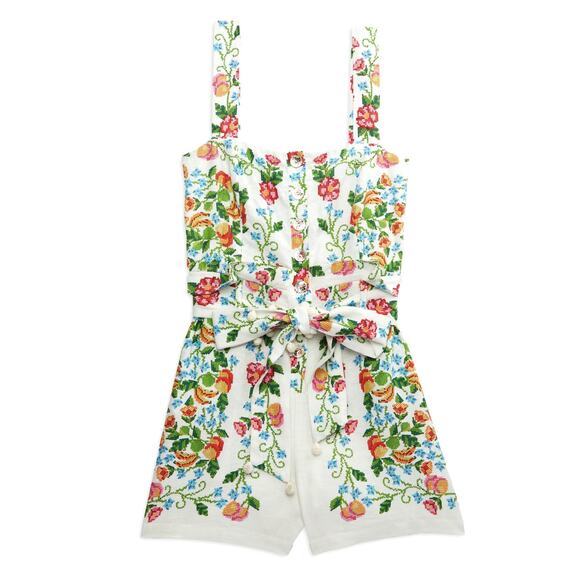FARM Rio Tropical Romance Romper - Picture 4 of 5